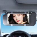 Car Vanity Mirror Sun Visor Rechargeable LED Lights