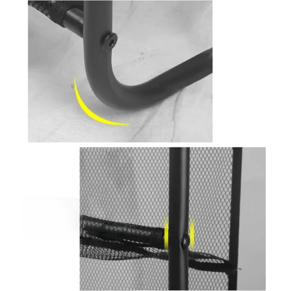 10-Tier Over-the-Door Shoe Rack - Large Capacity - Image 3