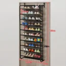 10-Tier Over-the-Door Shoe Rack - Large Capacity
